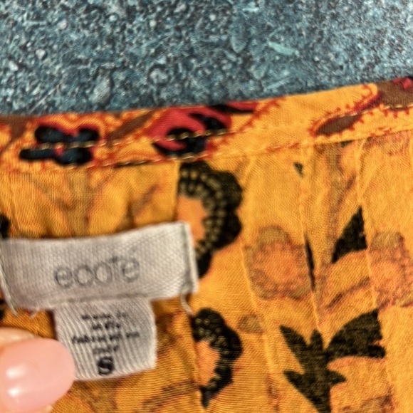 Urban Outfitters Ecoté Amethyst Pintucked Frock Dress - Picture 5 of 8